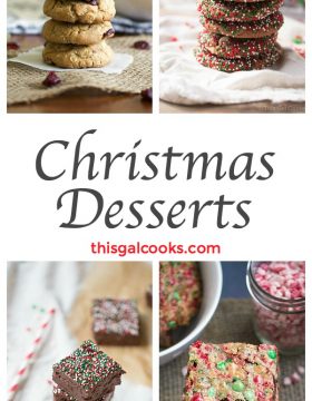 Friday Four 14: Christmas Desserts