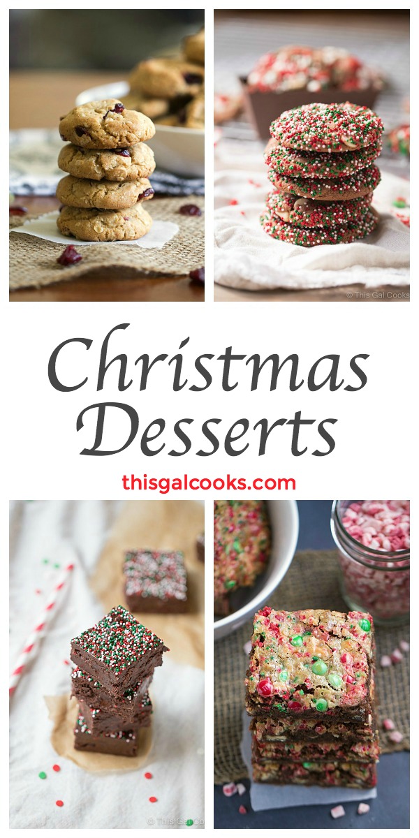 Friday Four 14: Christmas Desserts