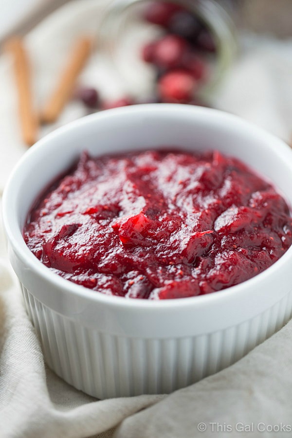 cranberry orange apple sauce