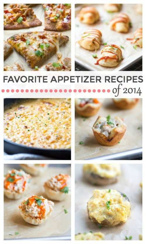 Favorite Appetizer Recipes from 2014 - This Gal Cooks