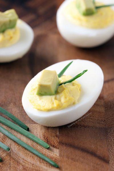 Avocado Deviled Eggs | Cooking On The Front Burner