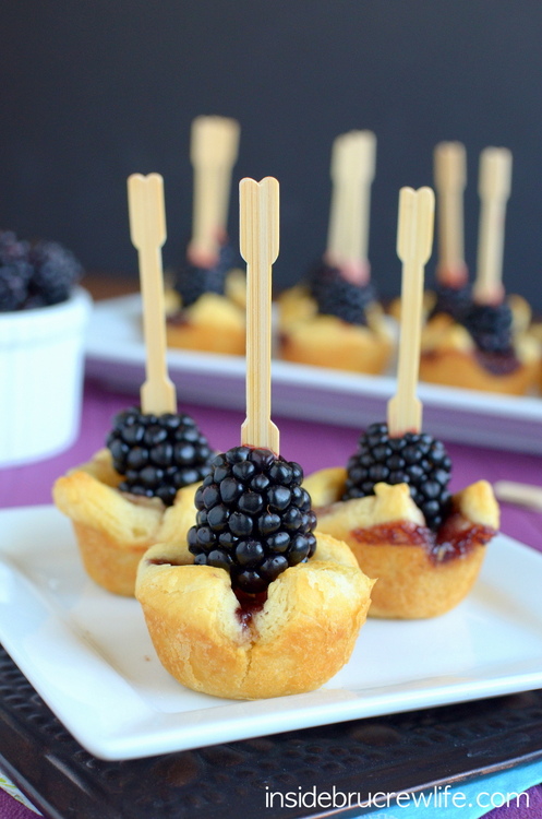 Blackberry Brie Bites | Inside BruCrew Life