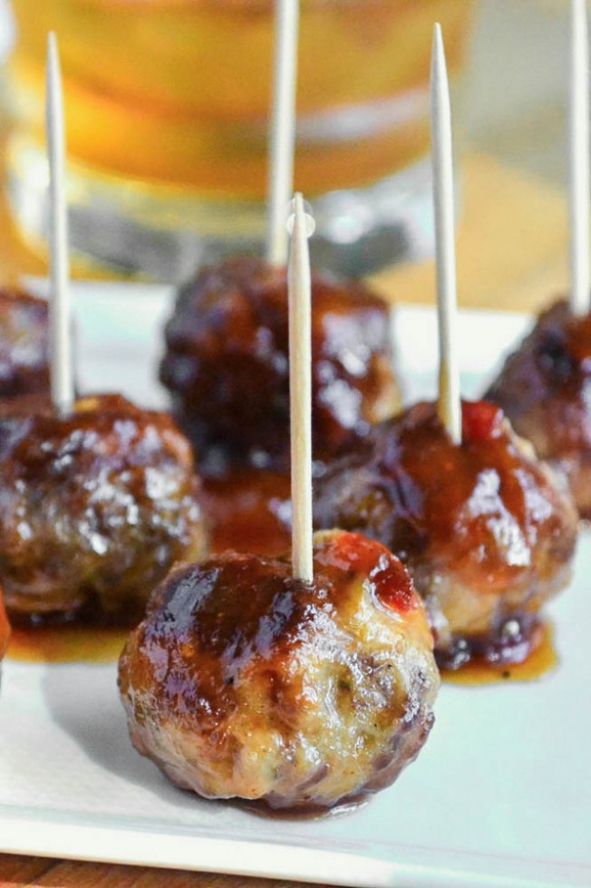 Bourbon Meatballs | The View From Great Island