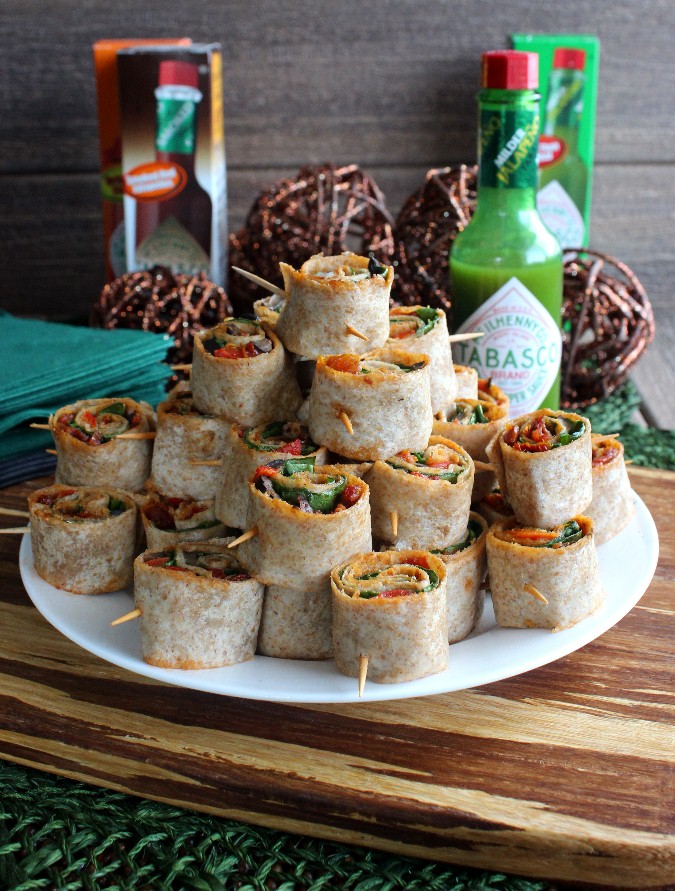 Spicy Tortilla Rollups | Vegan In The Freezer