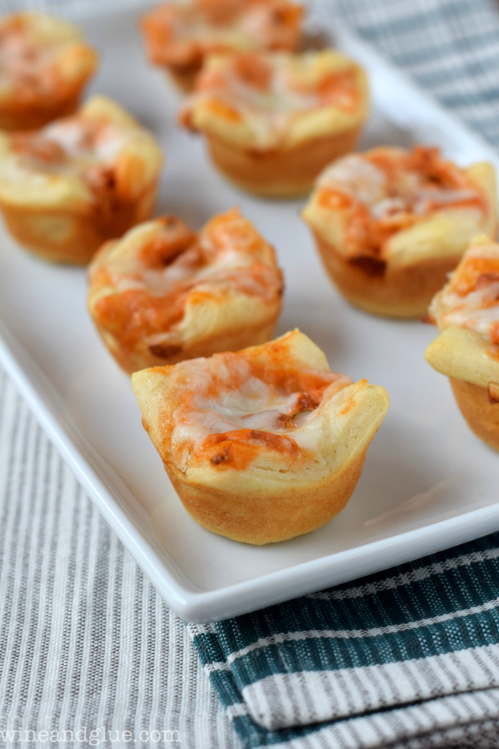 Pepperoni Pizza Cups | Wine and Glue