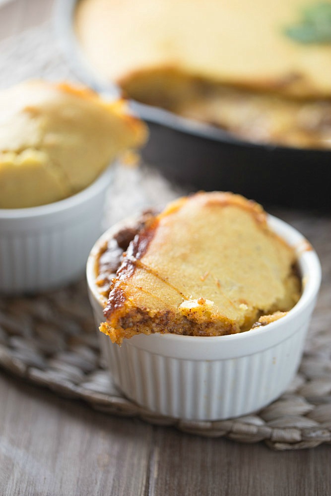 For dinner: Easy Tamale Pie that's made in one skillet!