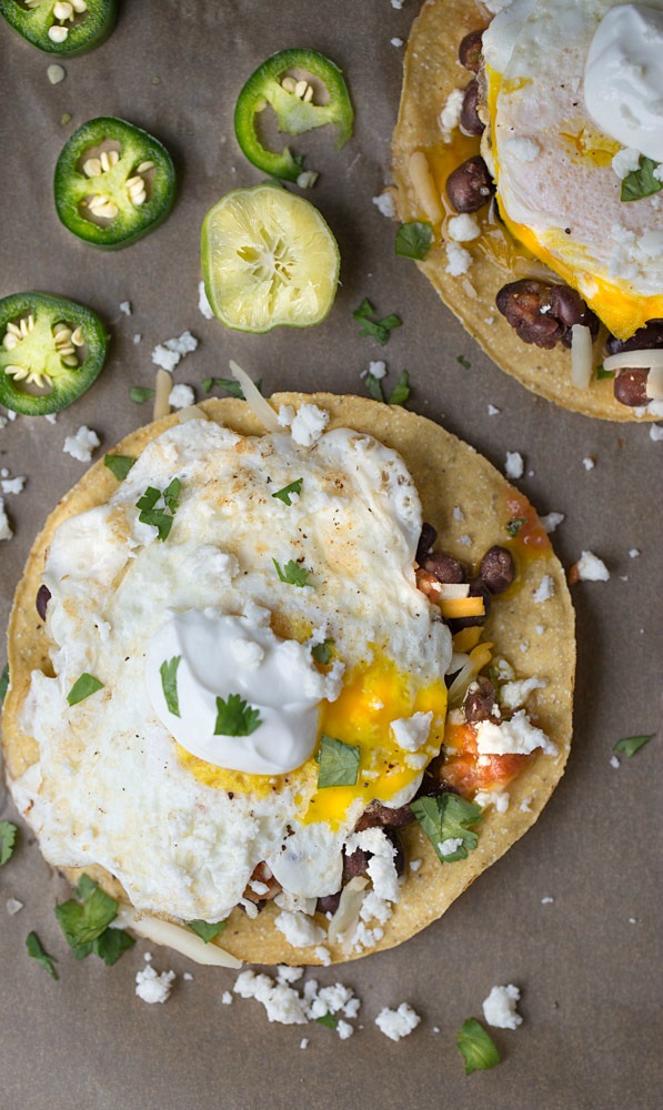 Simple Breakfast Tostadas