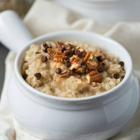 Homemade Maple Brown Sugar Oatmeal | This Gal Cooks