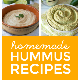 Over 40 simple Homemade Hummus Recipes that you can make in the comfort of your own home! | This Gal Cooks