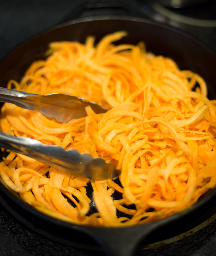 How To Make Healthy Sweet Potato Noodles | This Gal Cooks