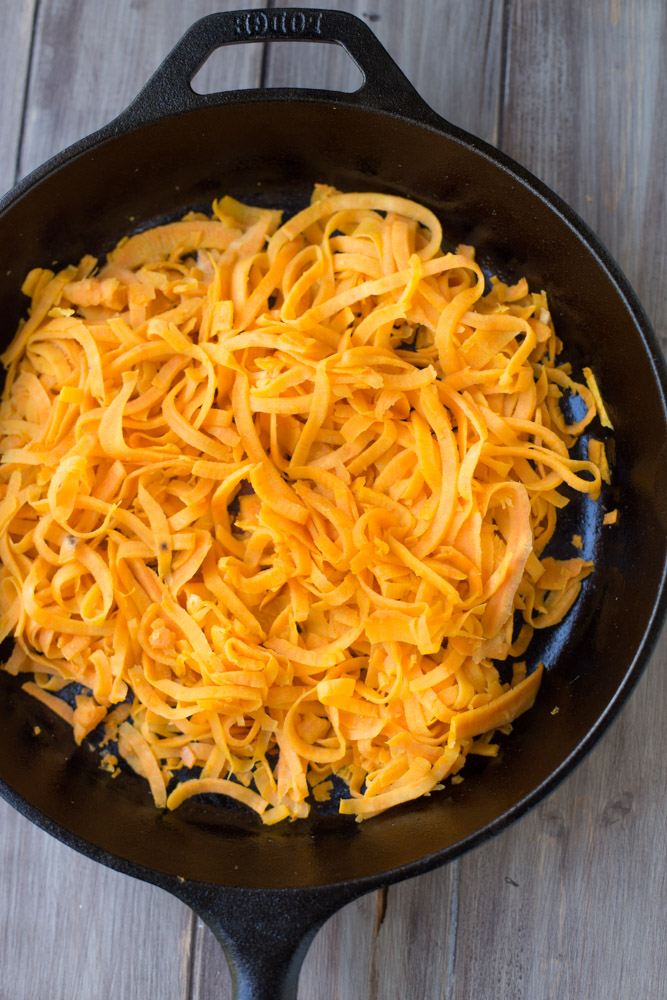 How To Make Healthy Sweet Potato Noodles | This Gal Cooks