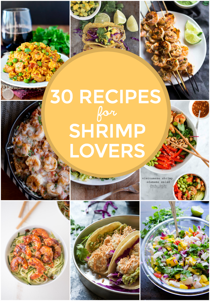 30 Delicious Recipes for Shrimp Lovers | This Gal Cooks