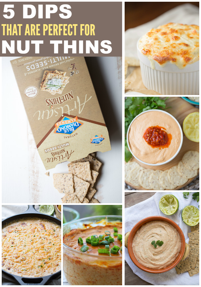 5 Dips That Are Perfect For Nut Thins | This Gal Cooks