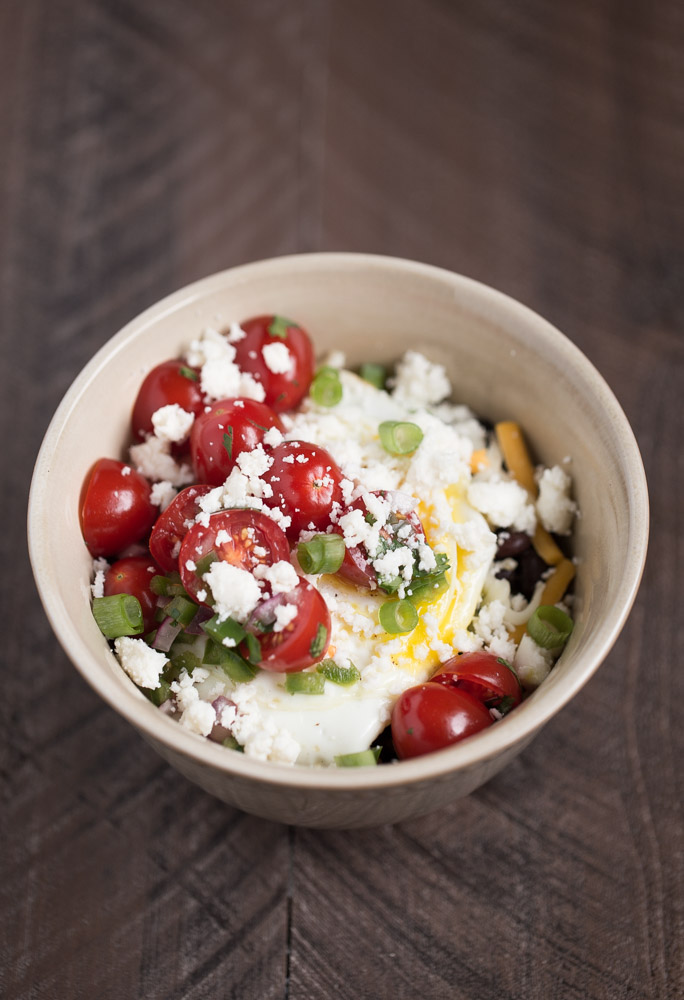 Savory Breakfast Oatmeal (tex-mex style)