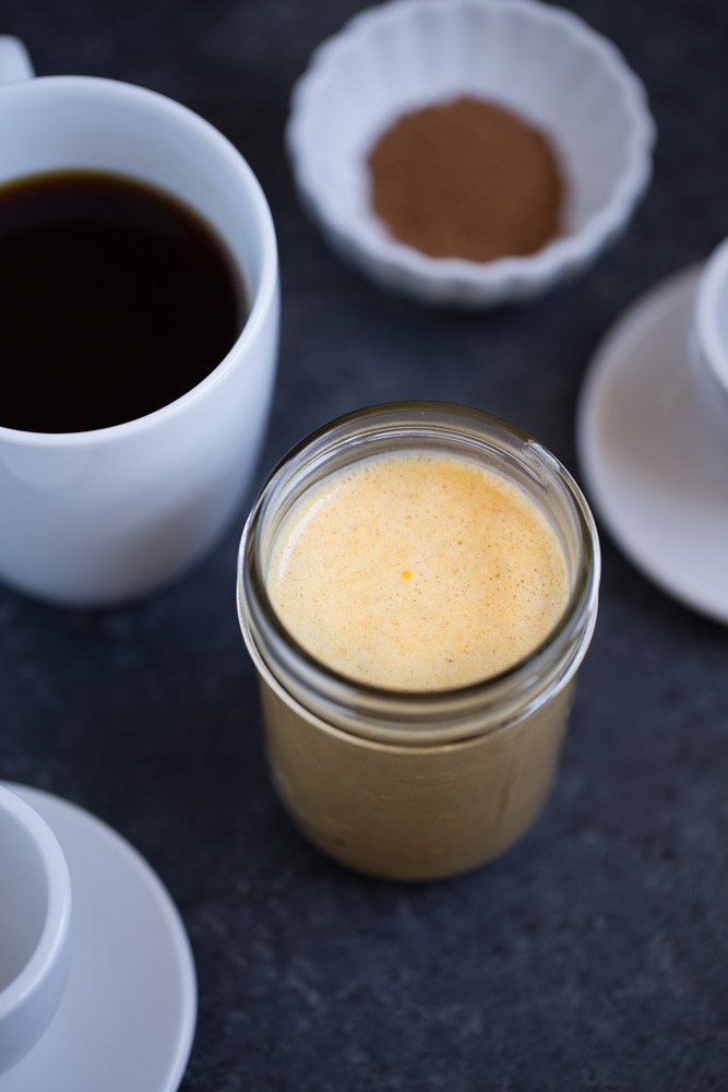 Vegan Pumpkin Spice Coffee Creamer