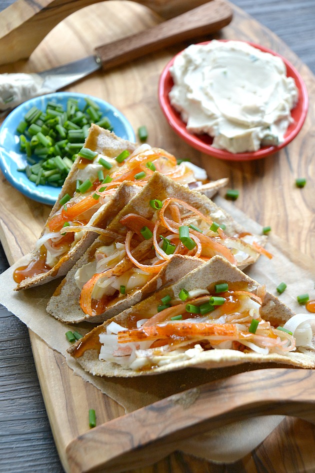 Crab Rangoon Tacos