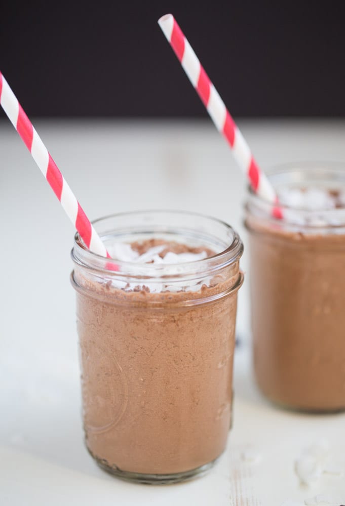 Coconut Mocha Coffee Smoothie.