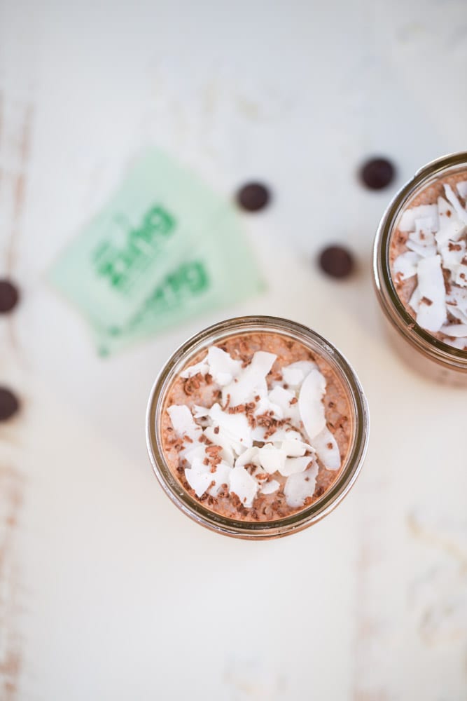 Coconut Mocha Coffee Smoothie.