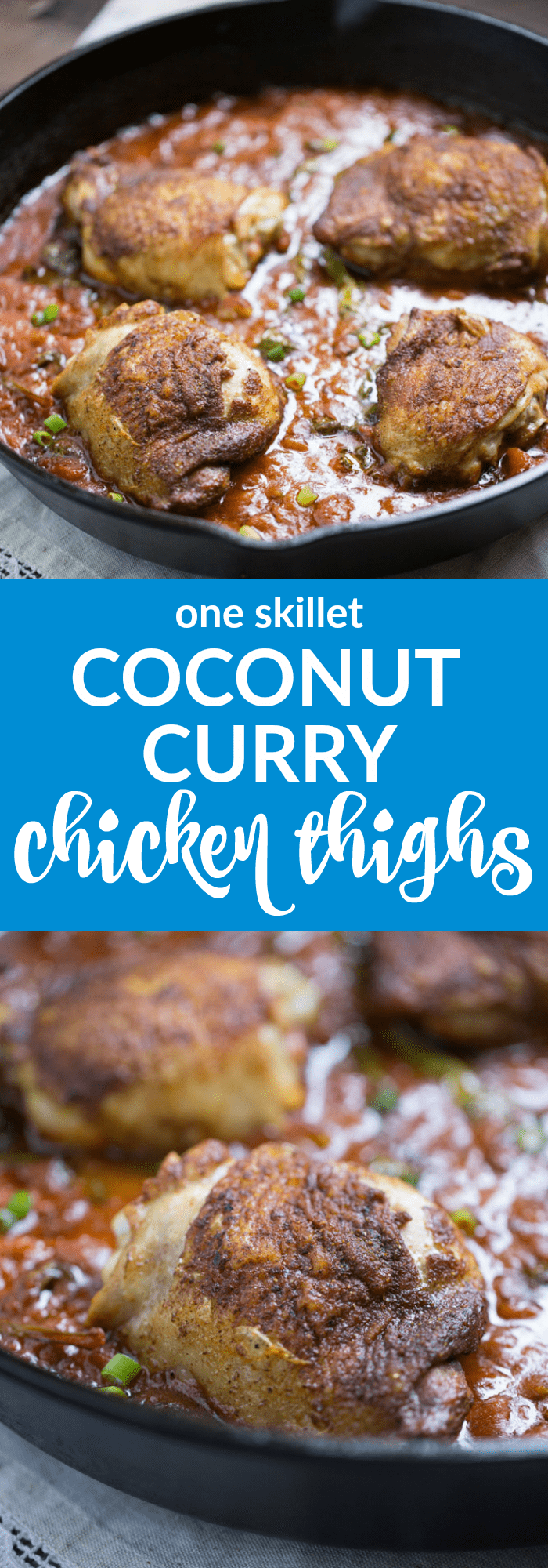 One Skillet Coconut Curry Chicken Salad (gluten free + paleo)