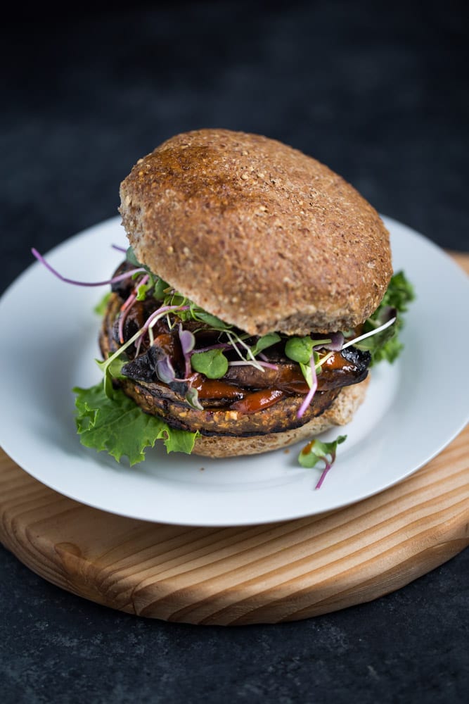 Teriyaki Veggie Burger + a Giveaway | This Gal Cooks