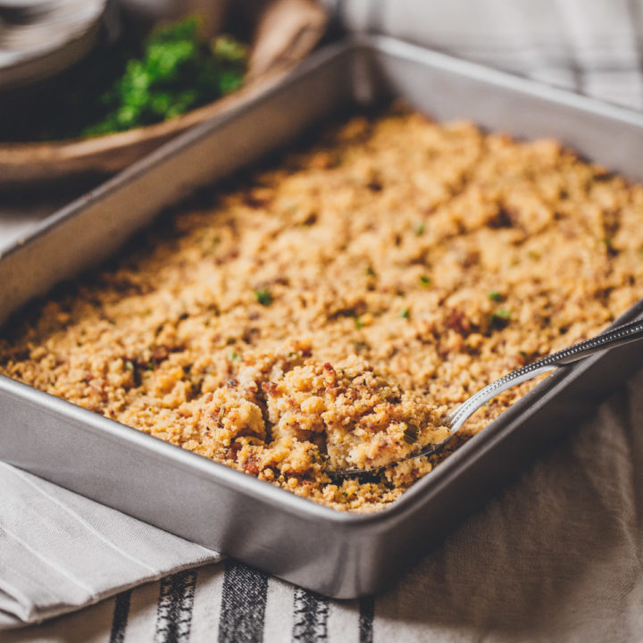 Homemade Cornbread Dressing