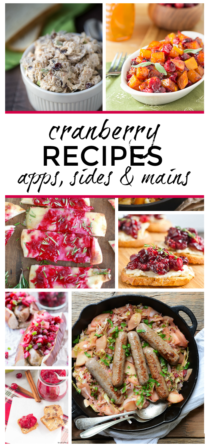 Cranberry Recipes (Over 15 Sides, Apps & Mains!) - This Gal Cooks