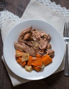 Slow Cooker Chuck Roast with Carrots | This Gal Cooks