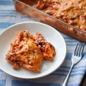 Super Simple Beef Ricotta Pasta