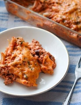 Super Simple Beef Ricotta Pasta