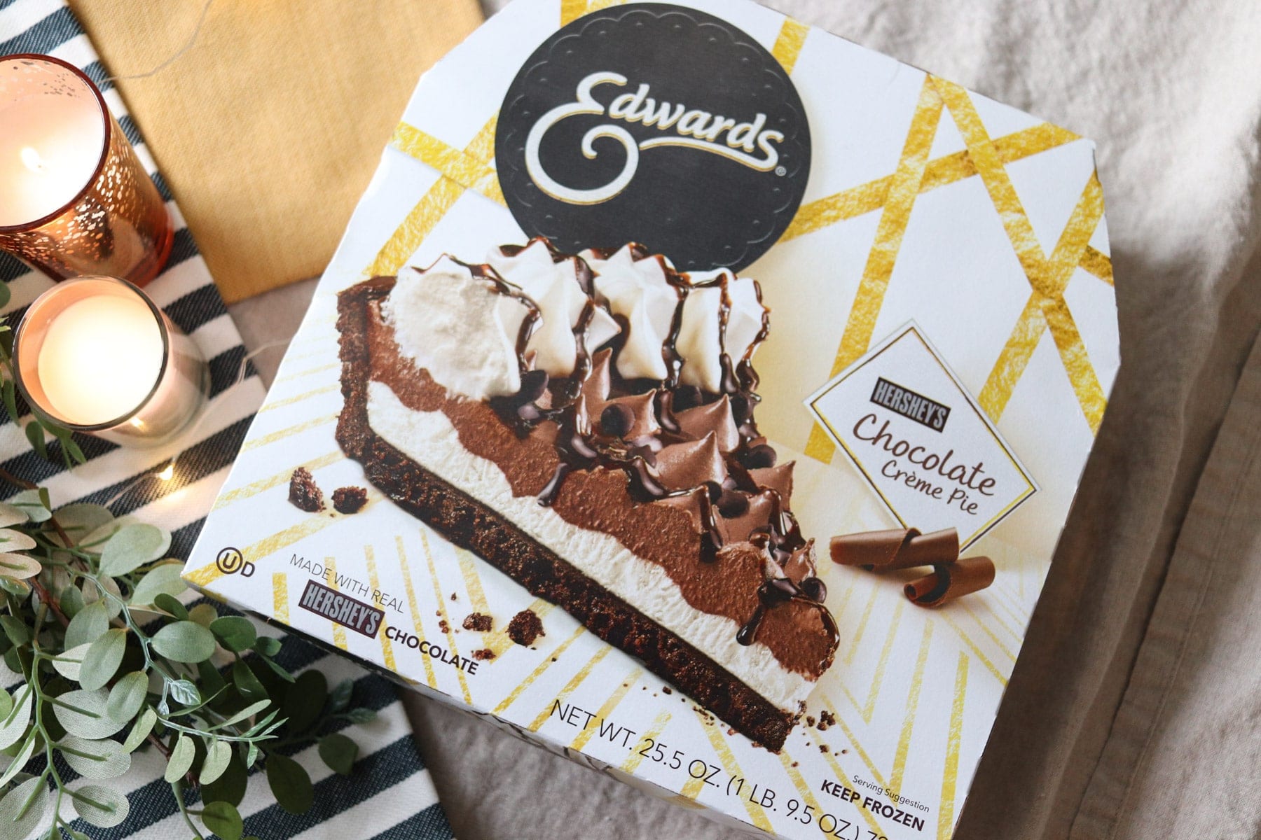 Edwards Hershey's Chocolate Crème Pie Packaging