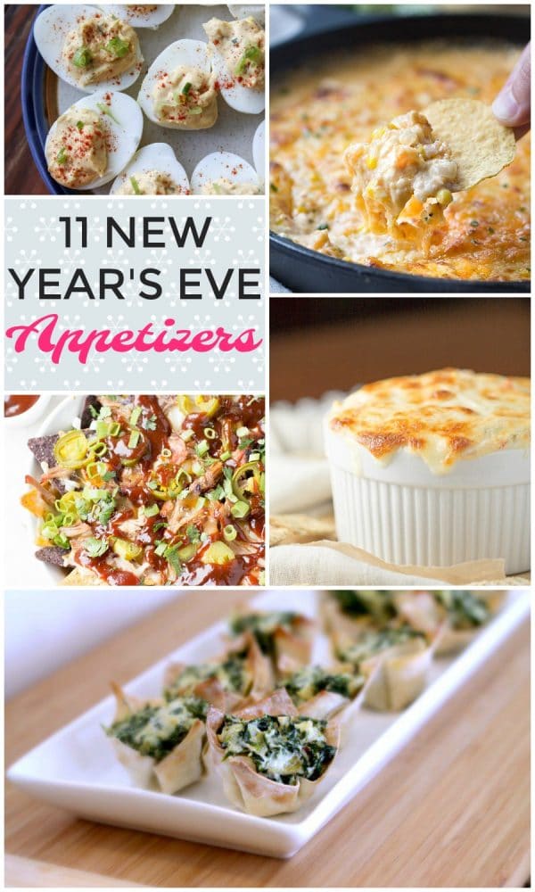 11 New Year's Eve Appetizers #appetizer #newyearseve #partyfood