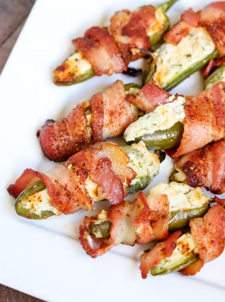 Keto/Paleo BaconWrapped Jalapeno Poppers [Grilled, Air Fried, Or Baked