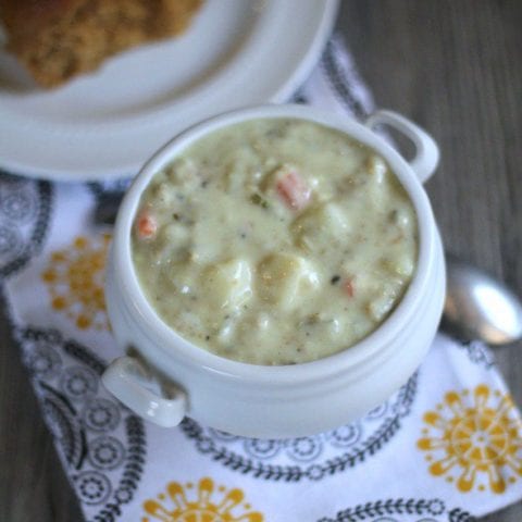 Lightened Up Clam Chowder