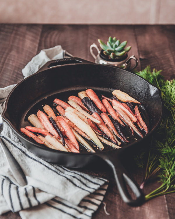 Roasted Rainbow Carrots | This Gal Cooks