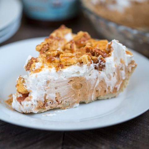 Pumpkin Spice Pudding Pie