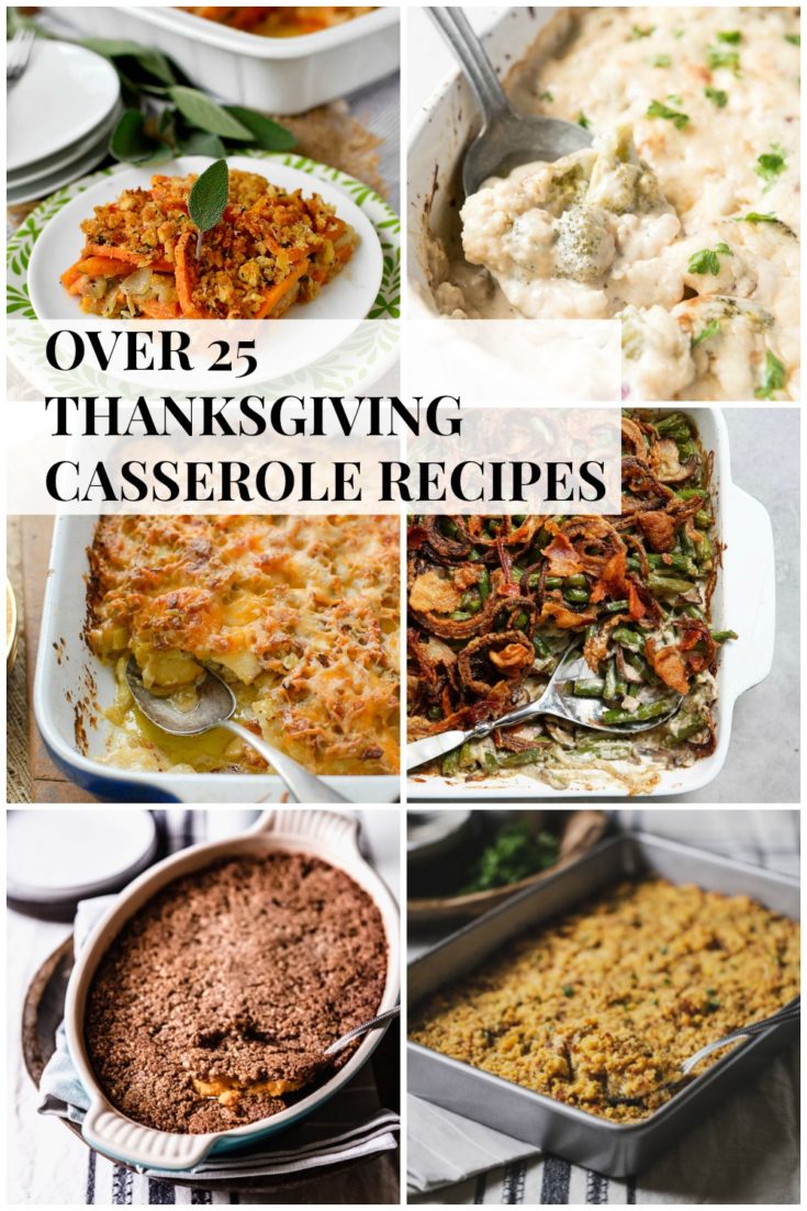 Over 25 Thanksgiving Casserole Recipes - This Gal Cooks