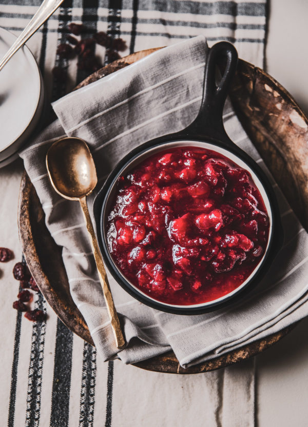 Apple Cider Cranberry Sauce