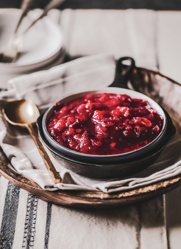 apple cider cranberry sauce