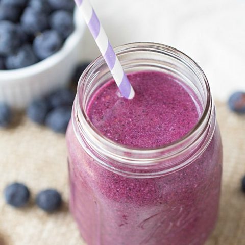 Berry Toasted Coconut Smoothie