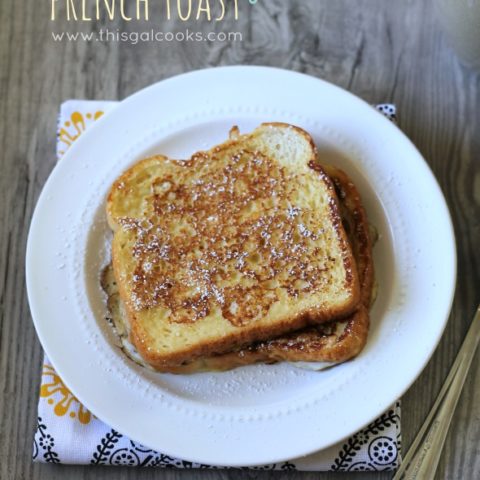 Recipe: Brown Sugar French Toast