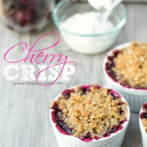 Cherry Crisp