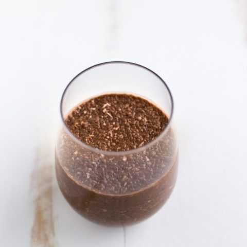 Chocolate Coconut Chia Pudding