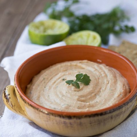 Cilantro Lime White Bean Hummus