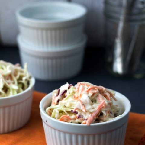 Homemade Creamy Coleslaw