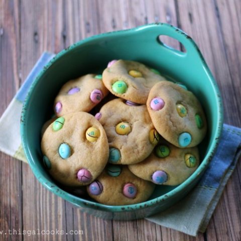 Recipe: Easter M&M Cookies