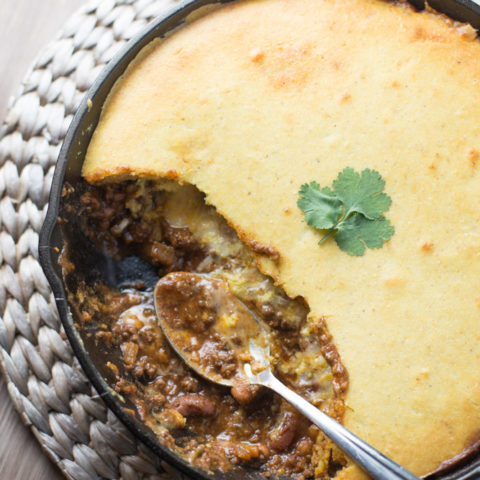 Easy Tamale Pie (made in one skillet!)