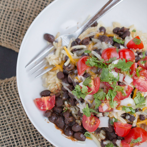 Easy Vegetarian Taco Bowl