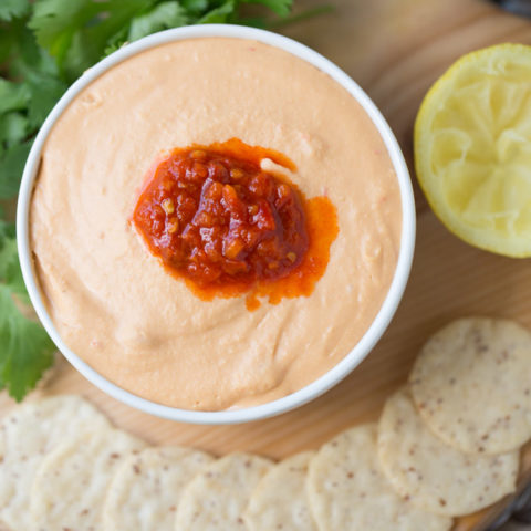 Harissa White Bean Hummus