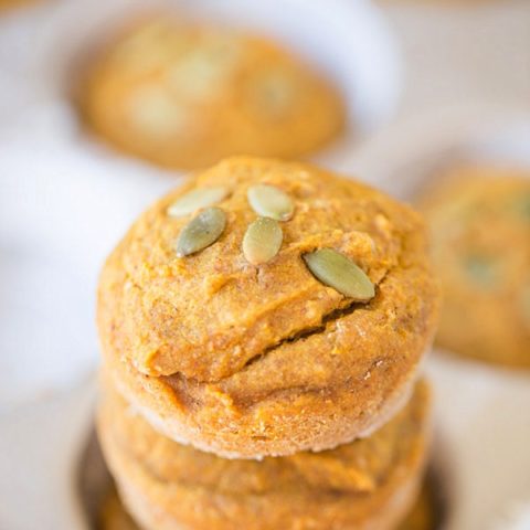 Healthier Pumpkin Muffins