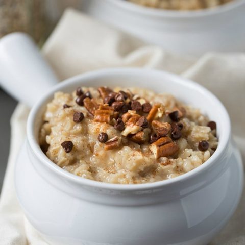 Homemade Maple Brown Sugar Oatmeal